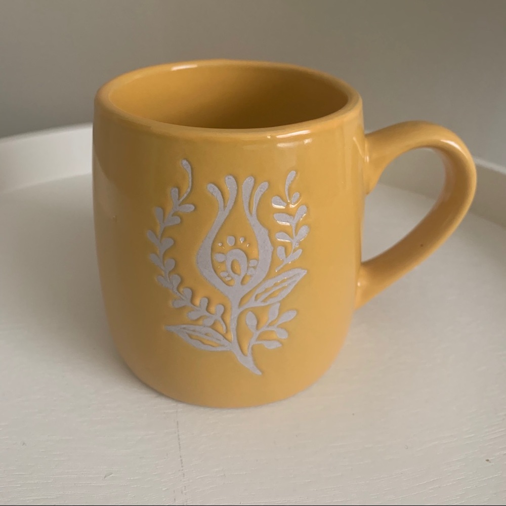 🦉/ FabulousHome Yellow Ceramic Coffee Mug